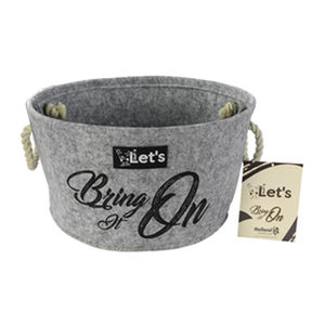 Afbeelding Let's Stuff It Opbergmand - Grijs door Medpets.nl
