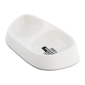 Moderna Sensi Bowl - Dubbele Voerbak - Wit