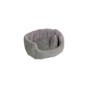 Afbeelding Nobby - Comfortbed Ovaal Ceno - Grijs - 65 x 57 x 22 cm door Medpets.nl