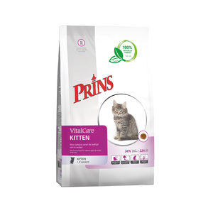 Afbeelding Prins VitalCare Kitten kattenvoer 1.5 kg door Medpets.nl