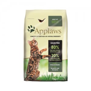 Afbeelding Applaws Cat - Adult - Chicken & Lamb - 7,5 kg door Medpets.nl