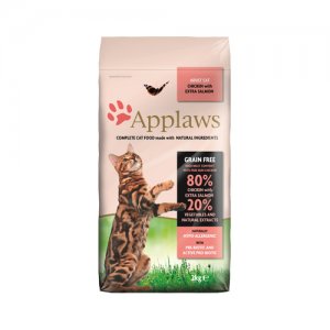 Afbeelding Applaws Cat - Adult - Chicken & Salmon - 2 kg door Medpets.nl