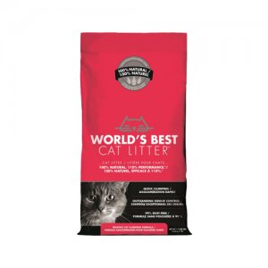 Afbeelding World's Best - Cat Litter - Extra Strength Red - 3,18 kg door Medpets.nl