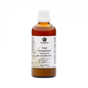 Afbeelding Groene Os Hoef Compositum - Paard/Pony - 100 ml door Medpets.nl