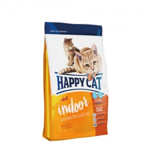 Afbeelding Happy Cat - Adult Indoor Atlantik-Lachs (Zalm) - 10 kg door Medpets.nl