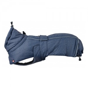 Afbeelding Trixie Prime Winter Coat - Blauw - XL 80 cm door Medpets.nl