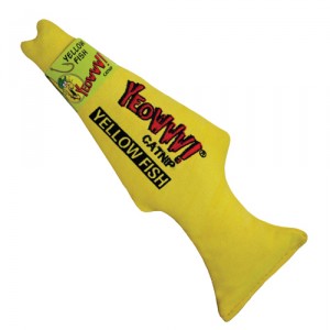 Afbeelding Yeowww! Catnip Yellow Fish door Medpets.nl