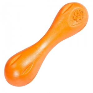 Afbeelding Zogoflex Hurley Dog Bone - Large - Orange door Medpets.nl