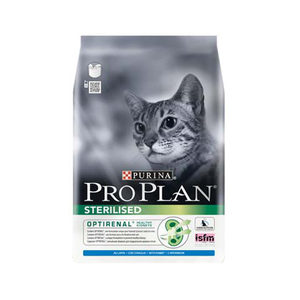 Afbeelding Pro Plan Sterilised Adult Zalm Optisenses kattenvoer 3 kg door Medpets.nl