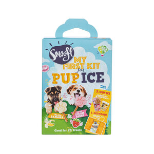 Smoofl Hondenijs Puppy Kit - Strawberry & Banana - XL