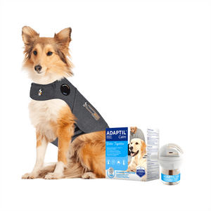 Thundershirt Größe L + Adaptil Calm Verdamfper