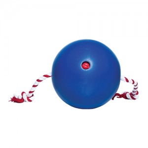 Afbeelding Tuggo Water-Weighted Ball - (7.1 inch) 18 cm - Blauw door Medpets.nl