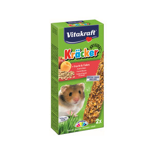 Afbeelding Vitakraft Hamster Kracker - Knaagdiersnack - Fruit door Medpets.nl