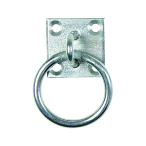 Waldhausen Anbindering mit Wandplatte – Chroom – 5 x 5 x Ø 6,5 cm x 2 Waldhausen Anbindering mit Wandplatte – Chroom – 5 x 5 x Ø 6,5 cm x 2