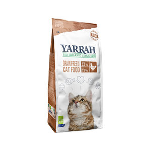 Yarrah Cat Adult - Graanvrij - Kip & Vis - Kattenvoer - 2,4 kg